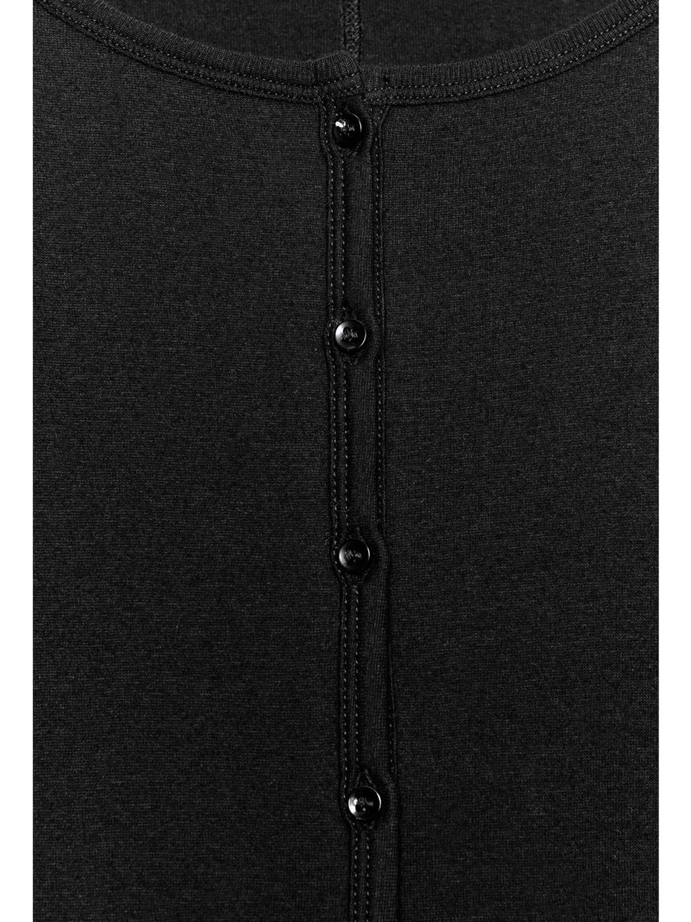 Zara COTTON HENLEY SHIRT - Picture 6 of 8